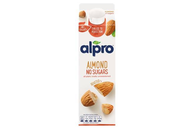 Alpro Almond Unsweetened Fresh 1ltr