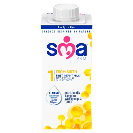 SMA Pro First Infant Milk From Birth Ready To Drink (200ml)