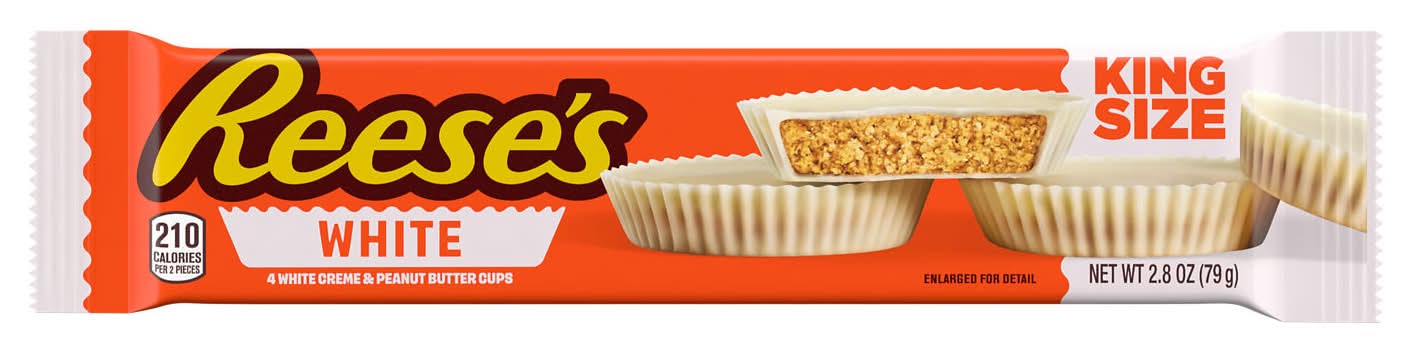Reese's Peanut Butter Cups, White (2.8 oz, 4 ct)