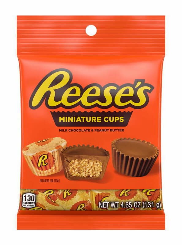 Reeses Peanut Butter Cup Mini 4.65oz