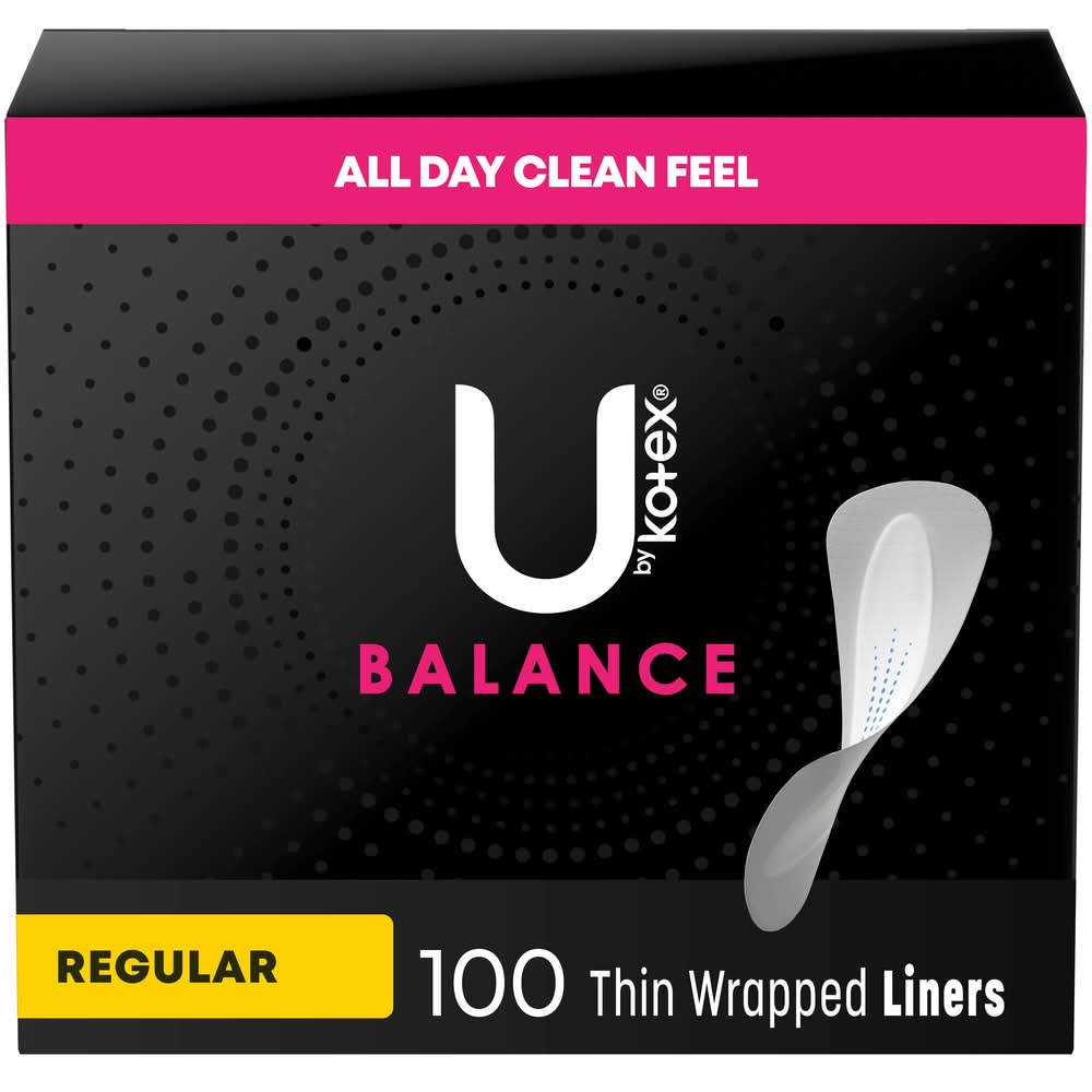 U by Kotex Liners (100 ct)