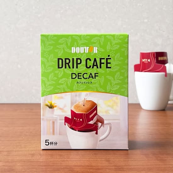 ドリップカフェ5PK・カフェインレスコーヒー