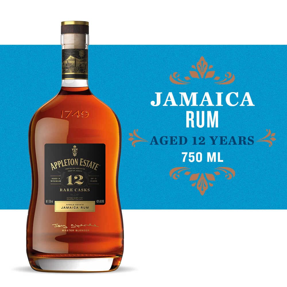 Appleton Estate Rare Casks Jamaica Rum Aged 12 Year Old, Fruit (750 ml)