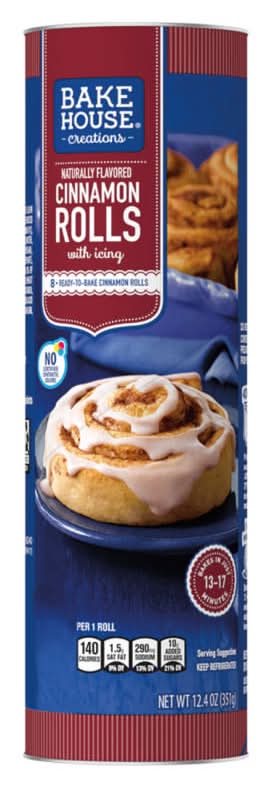 Bake House Ready To Bake Rolls With Icing, Cinnamon (12.4 oz, 8 ct)