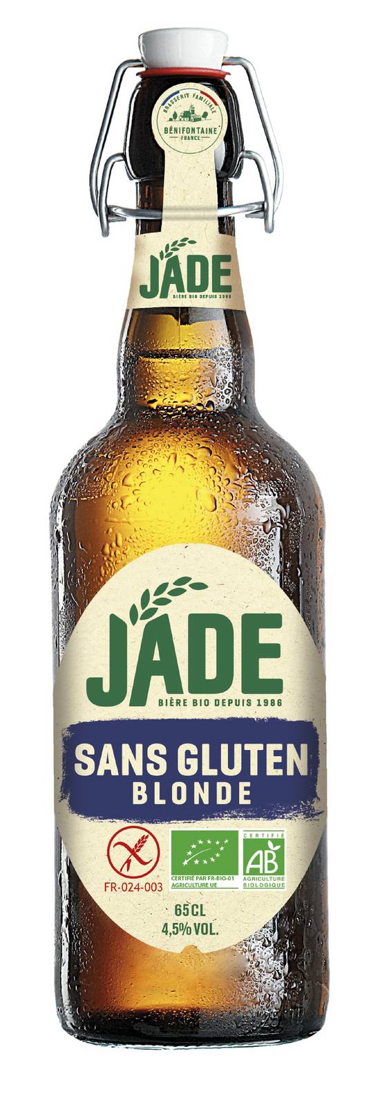 Jade - Bière bio (650 ml)