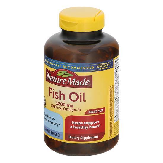 Nature Made Fish Oil 1200 mg Softgels