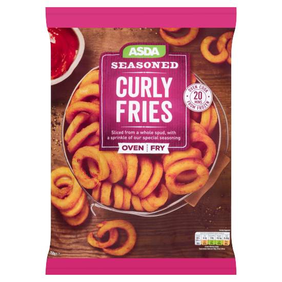 ASDA Seasoned Curly Fries (750g)