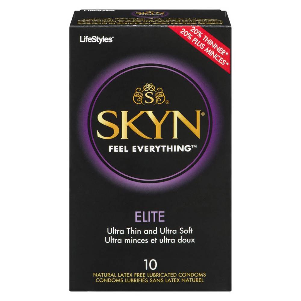 LifeStyles Skyn Elite Condoms (10 ea)