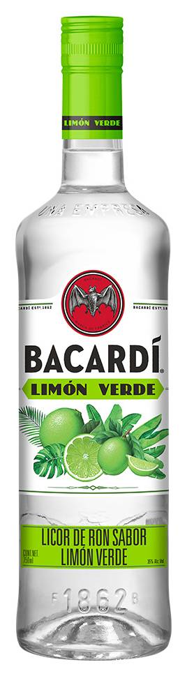 Bacardí · Licor de ron, limón verde (750 ml)