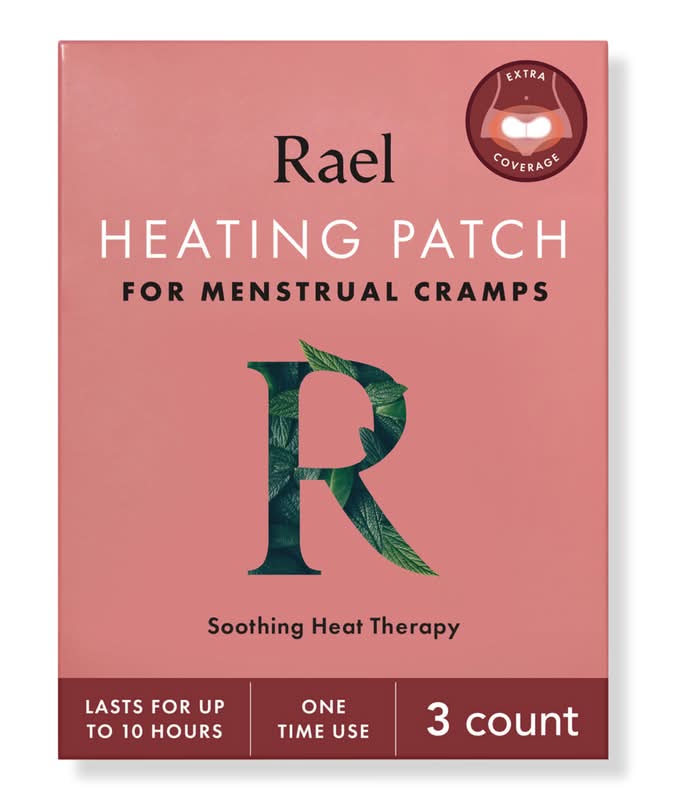 Rael Heating Patch for Menstrual Cramps 3 ct