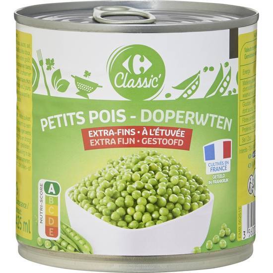 Carrefour Classic' - Petits pois extra fins