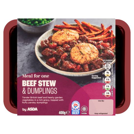 Asda Classic Meals Beef Stew Dumplings