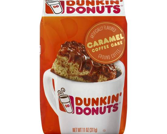 Dunkin' Donuts · Caramel Coffee Cake Ground Coffee (11 oz)
