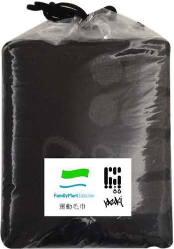 運動毛巾（黑）