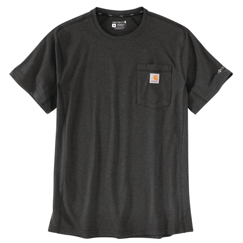 Carhartt Men's Gray Jersey Short Sleeve T-shirt (Medium) | 106652-CRHMREG