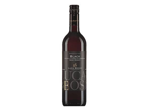 Luca Bosio Vineyards Black Semi Sweet Red Wine (750 ml)