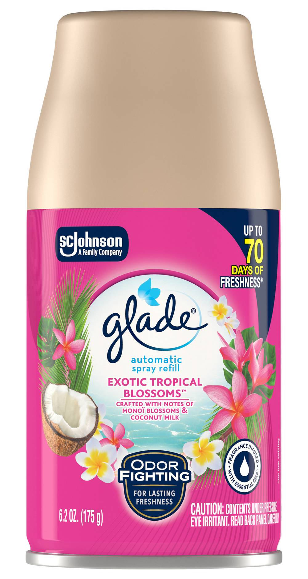 Glade Auto Spray Tropical Blossom Refill (6.2 oz)