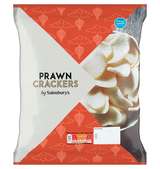 Sainsbury's Prawn, Crackers (80g)