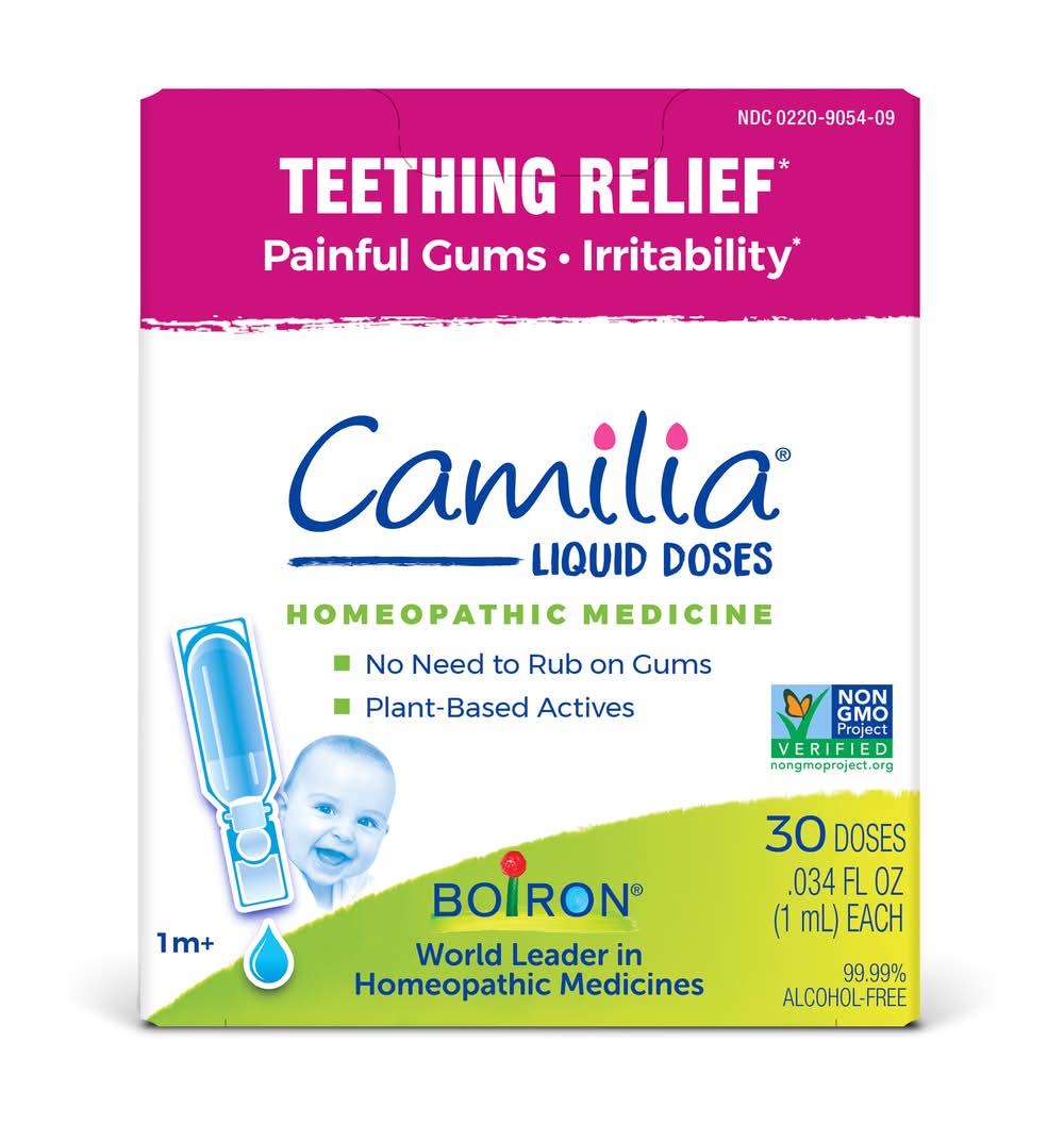 Boiron Camilia Teething Relief Homeopathic Medicine, 1+ Months