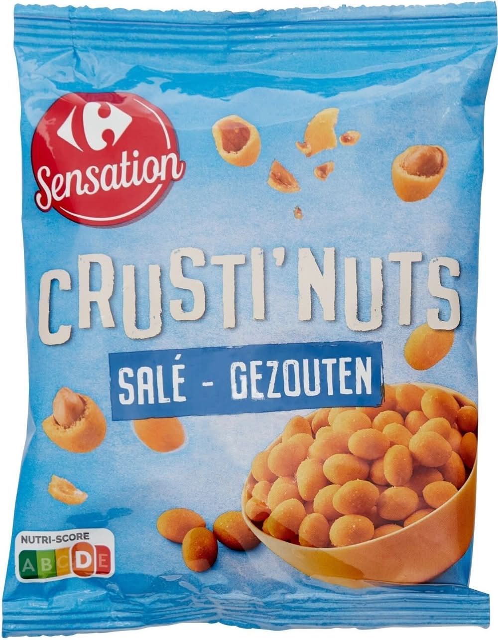 Carrefour Sensation - Cacahuète crusti'nuts, salé (150g)