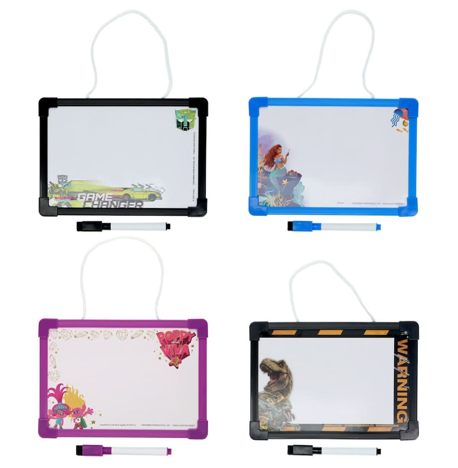 Licensed Dry Erase Board, 9x7.875 in.