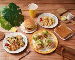 剪刀石頭布精緻早餐丨蛋餅丨吐司丨漢堡