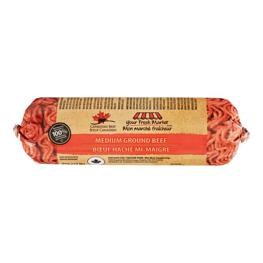 Your Fresh Market Medium Ground Beef (454 g)