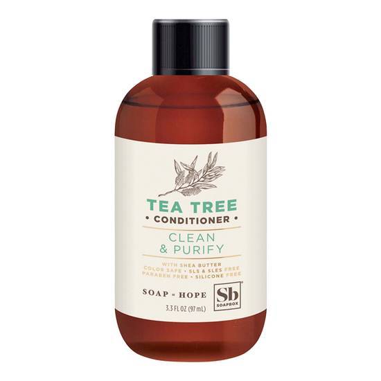 Soapbox Tea Tree Clean & Purify Conditioner, 3.3 fl oz