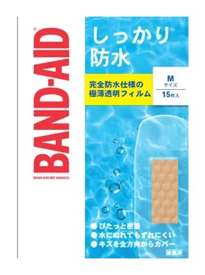 バンドエイド しっかり防水M 15枚