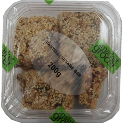 The Market Grocer Pasteli Sesame Bars (200g)
