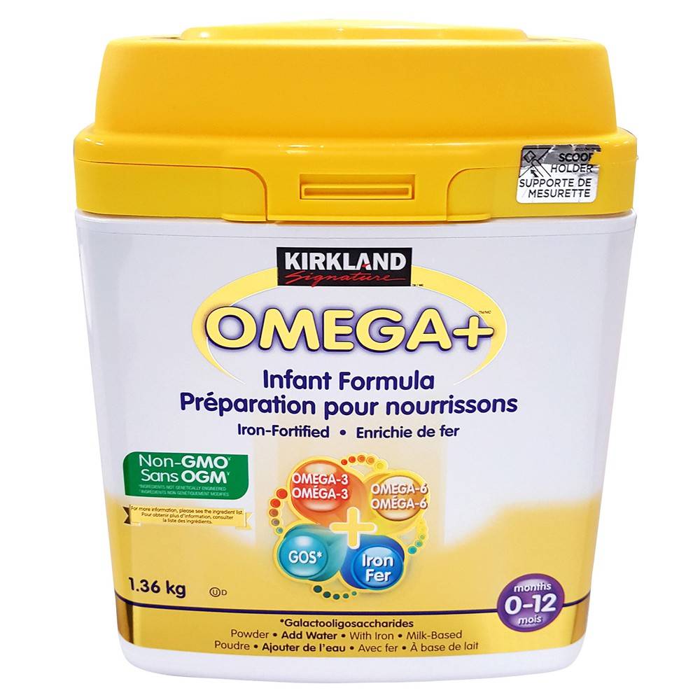 Kirkland Signature Omega+ préparation pour nourrissons avec fer