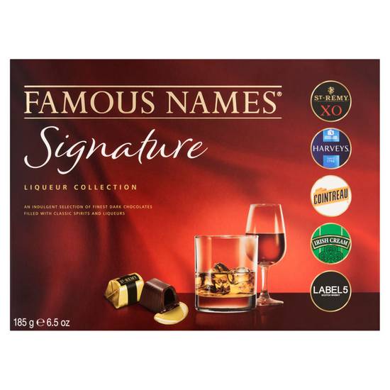 Famous Names Signature Liqueur Collection 185g