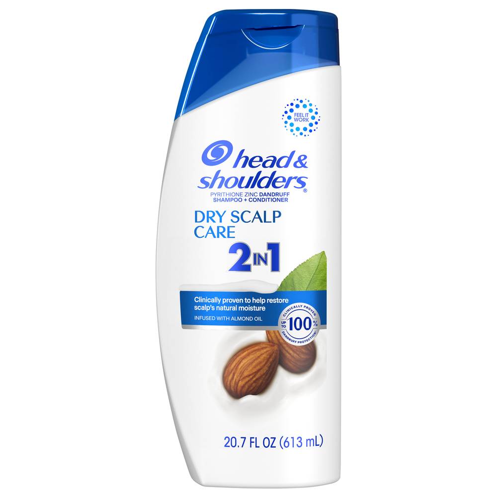 Head & Shoulders 2 In 1 Dry Scalp Care Shampoo + Conditioner (20.7 fl oz)