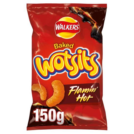 Walkers Flamin' Hot Wotsits 150g