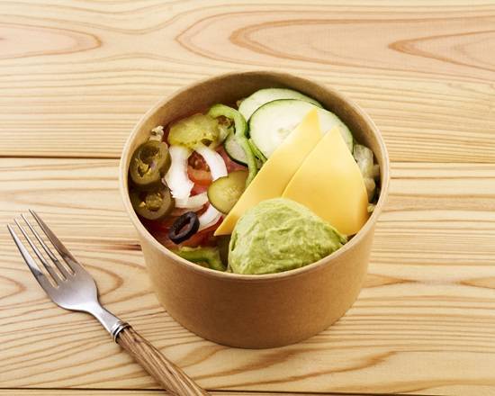 素食推薦 - 酪梨蔬菜沙拉 Vegetable Salad with Avocado