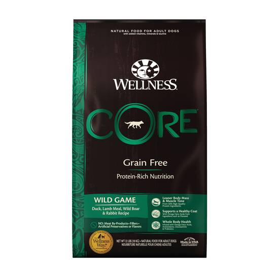Wellness Core Natural Grain Free Dry Food For Adult Dogs