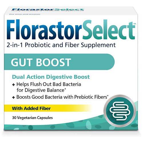 Florastor Daily Probiotic and Prebiotic Supplement Capsules - 30.0 ea