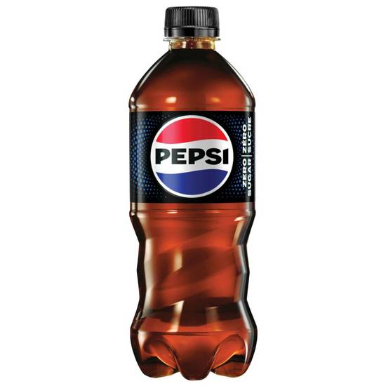 Pepsi zéro sucre 591ml / Zero Sugar Pepsi 591ml