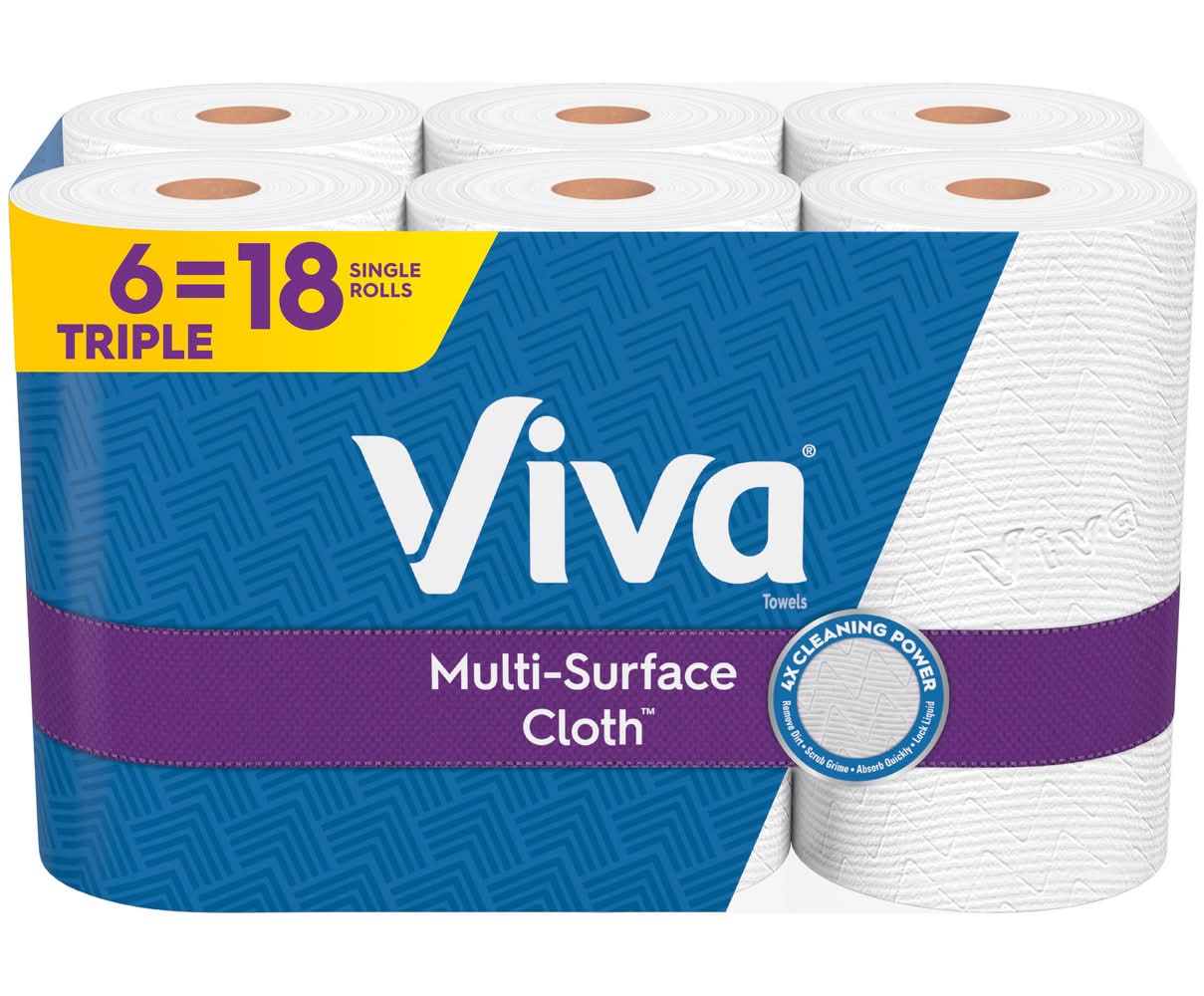 Viva Multi-Surface Cloth Towels (5.2 lbs)