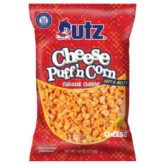 Utz Cheddar Puff'n Corn (cheese)