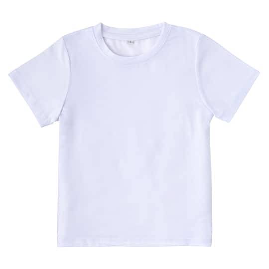 Cricut White Blank Youth Crew Neck T-Shirt