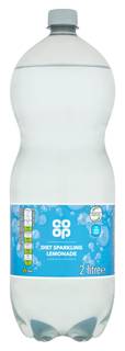 Co-op Diet Sparkling Lemonade 2 Litre