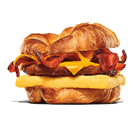 Double Sausage, Bacon, Egg & Cheese Croissan'wich®