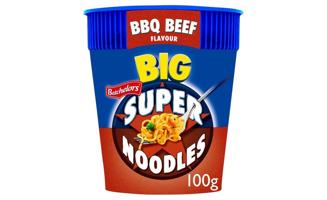 Batchelors Big Super Noodles BBQ Beef Flavour 100g (403008)