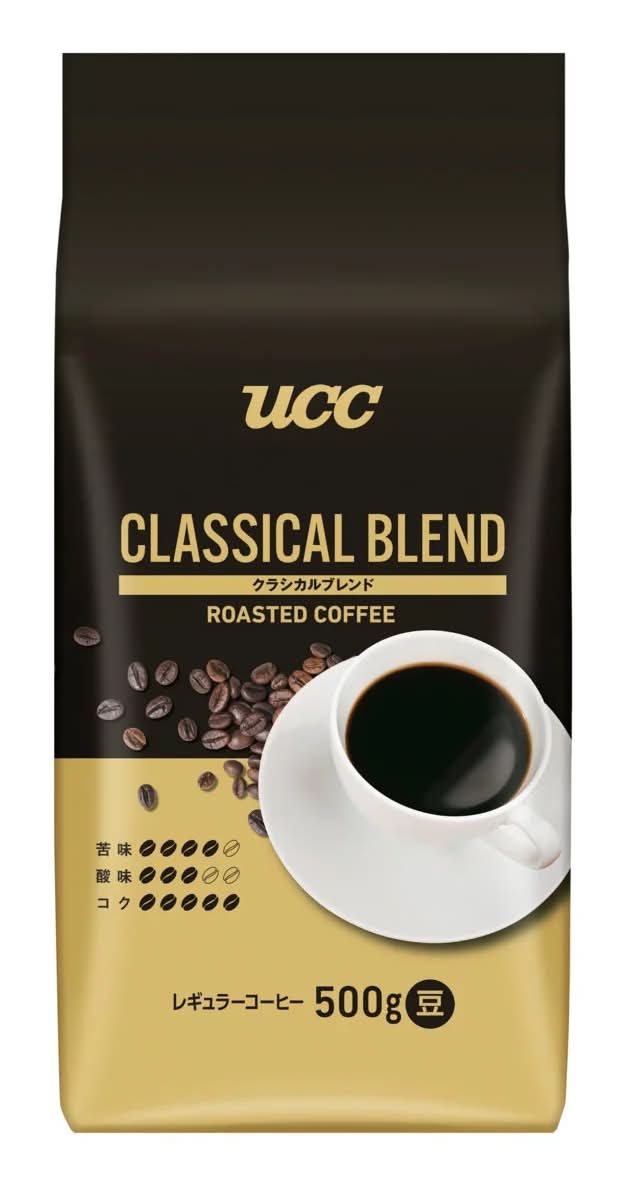UCC クラシカルブレンドコーヒー (豆) 500g