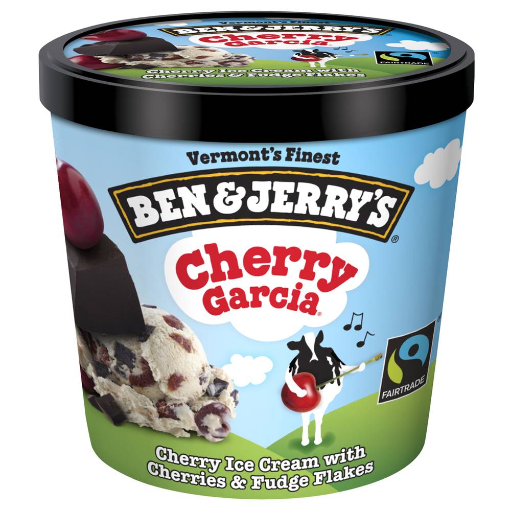 Ben & Jerry's Ice Cream Mini, Cherry Garcia (4.2 oz)