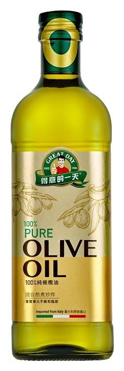 得意的一天100%義大利橄欖油1L/瓶#404287