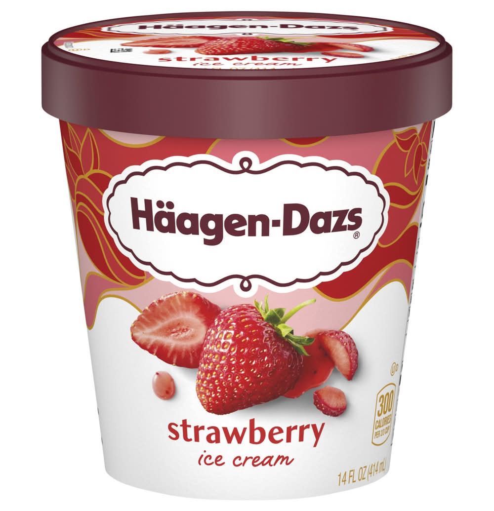 Haagen-Dazs Ice Cream, Strawberry