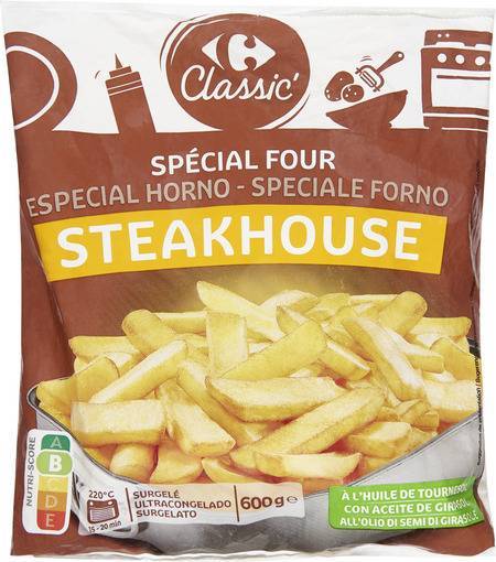 Carrefour Classic' - Frites steakhouse spécial