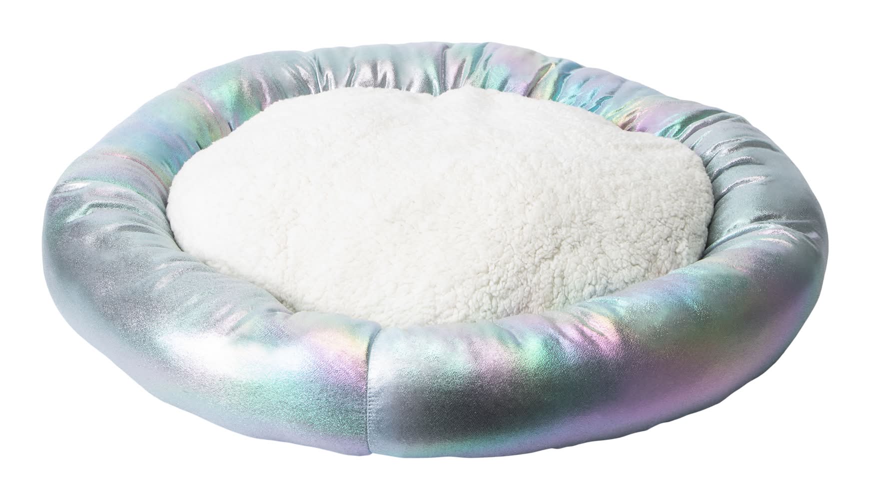 Iridescent Pet Round Bed Iridescent